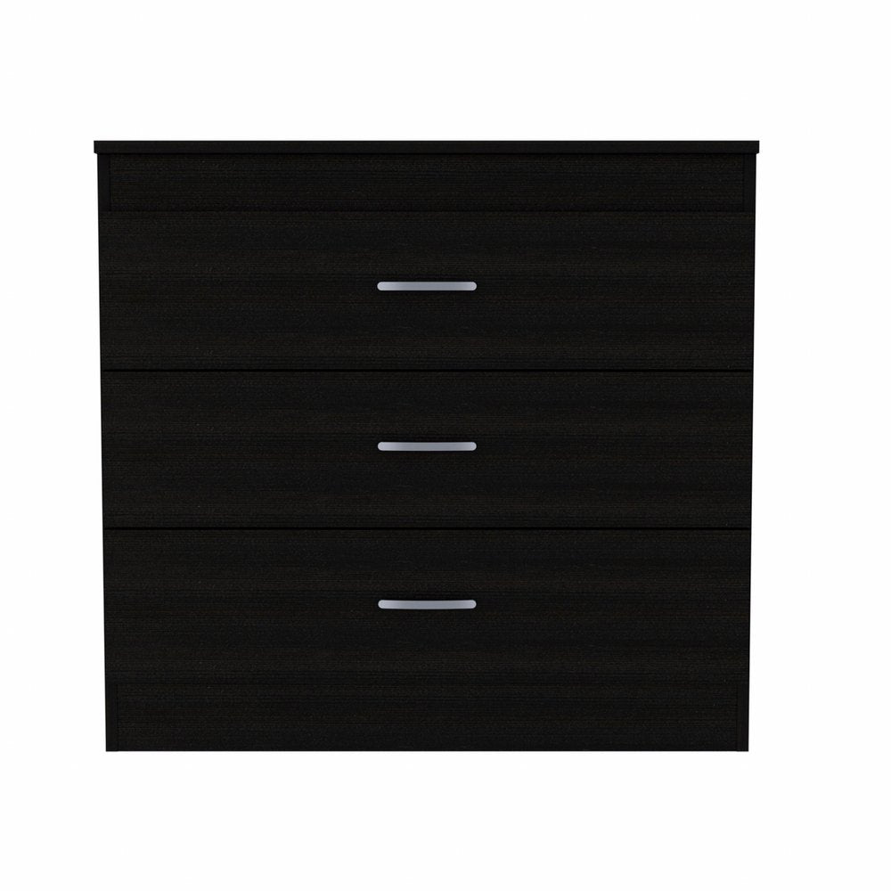 Black Three Drawer Dresser - 31-inch
