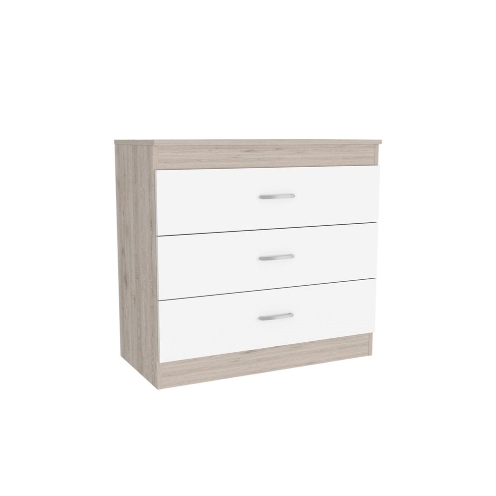 Black Three Drawer Dresser - 31-inch