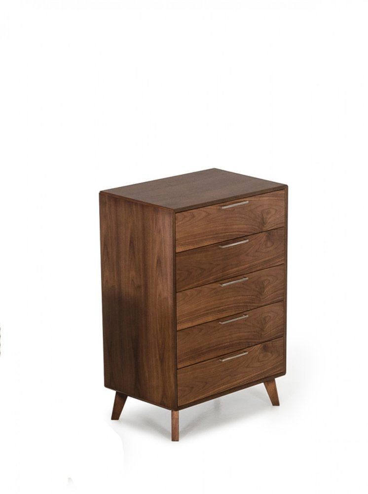 Brown Wood Six Drawer Double Dresser - 51-inch