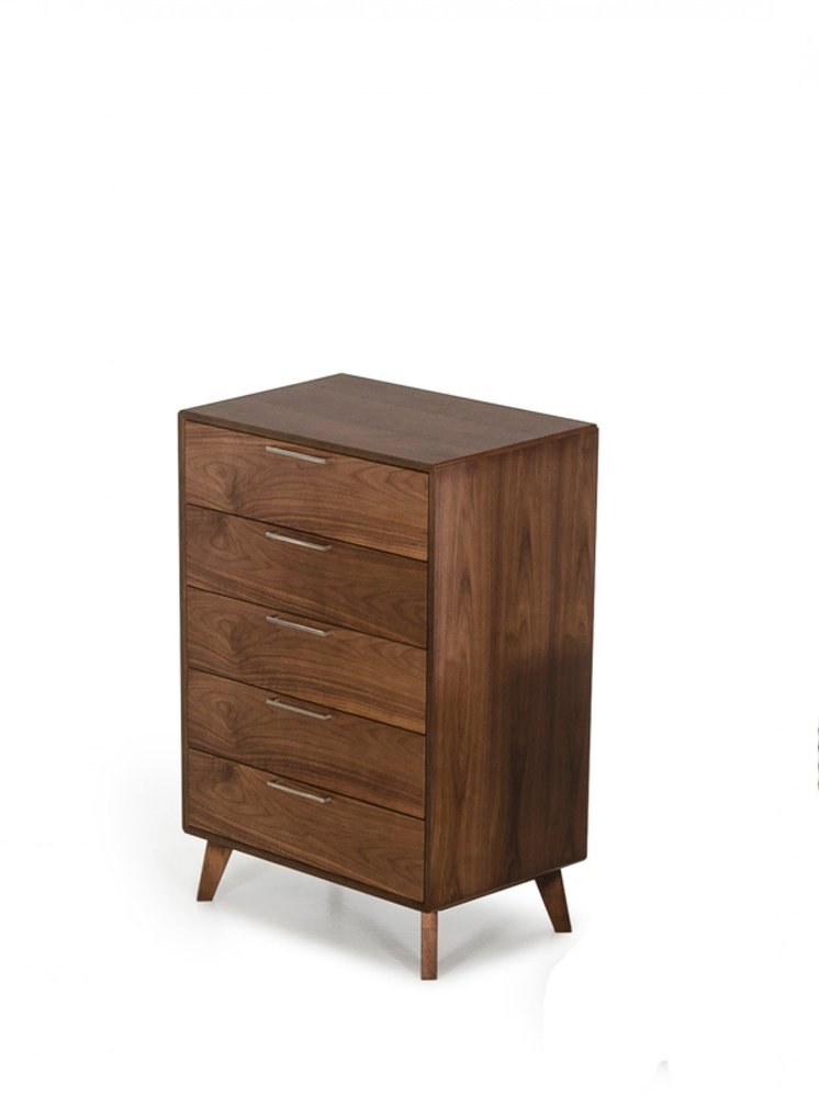 Brown Wood Six Drawer Double Dresser - 51-inch