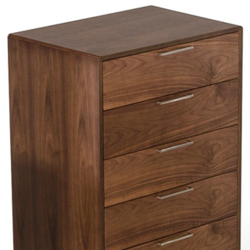 Brown Wood Six Drawer Double Dresser - 51-inch