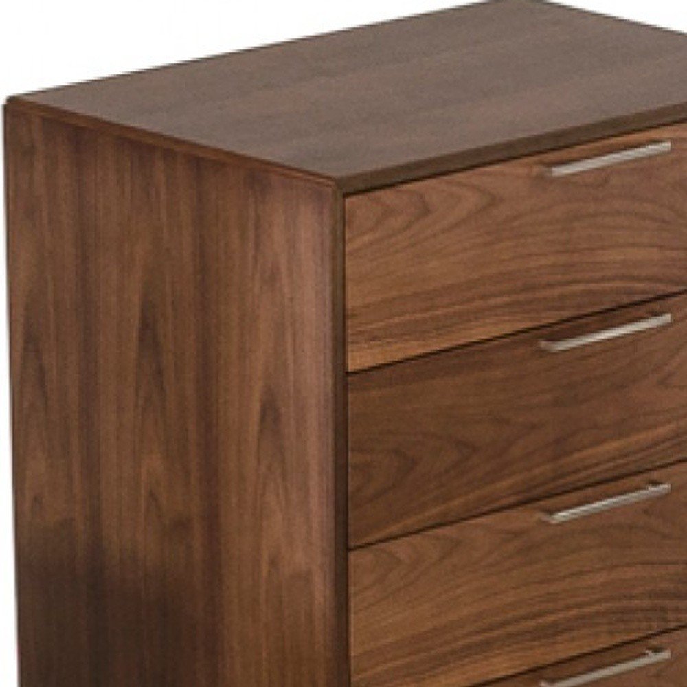 Brown Wood Six Drawer Double Dresser - 51-inch