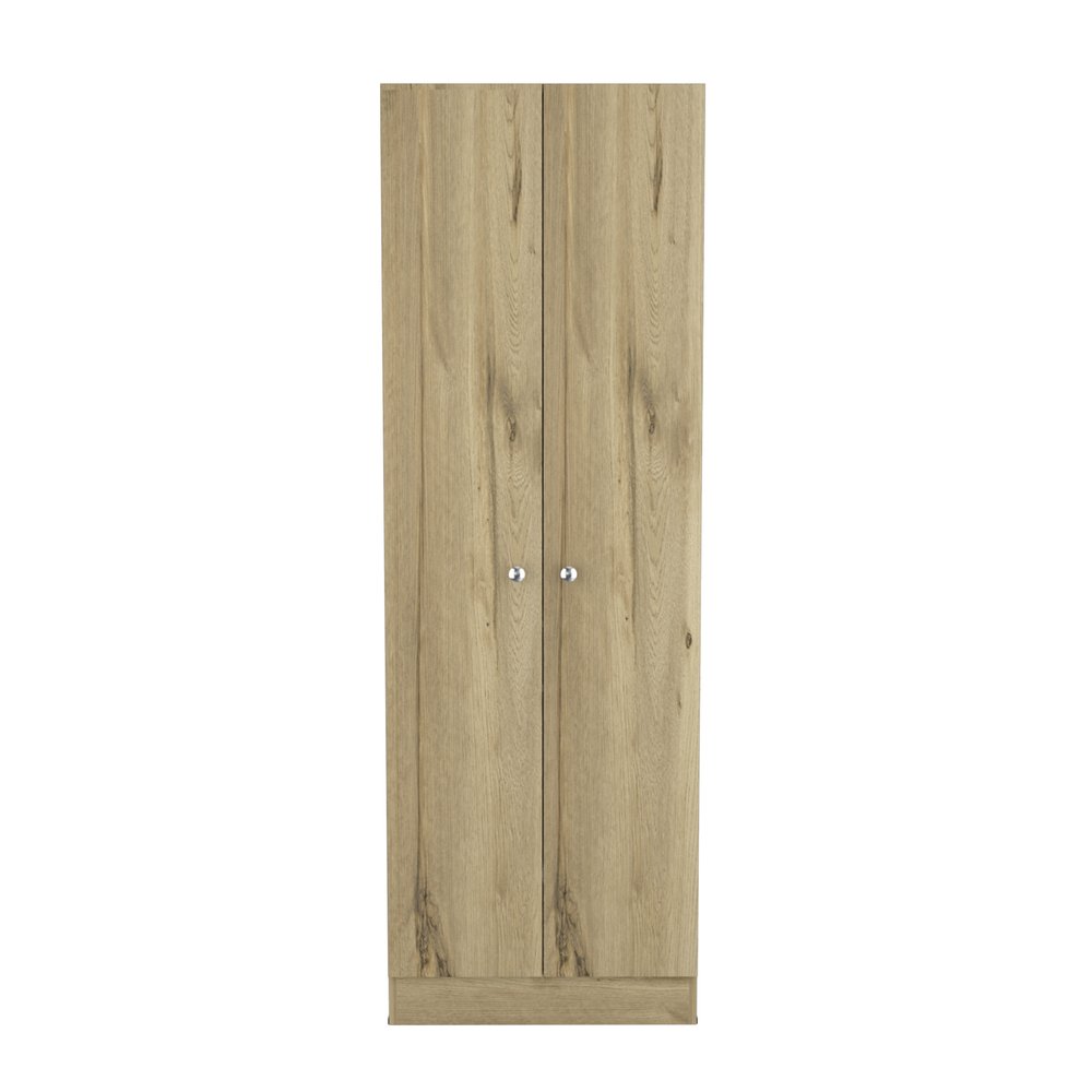 Oak Wood Pantry or Storage Closet - 71-inch