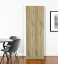 Oak Wood Pantry or Storage Closet - 71-inch