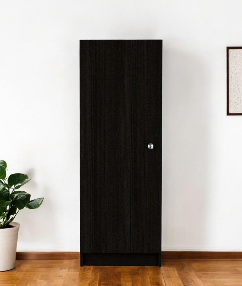 Black Wood Pantry or Storage Closet - 47-inch