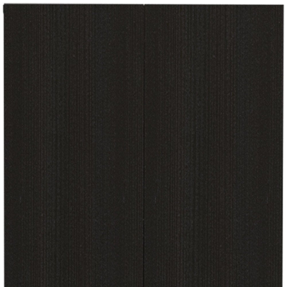 Black Wood Pantry or Storage Closet - 71-inch