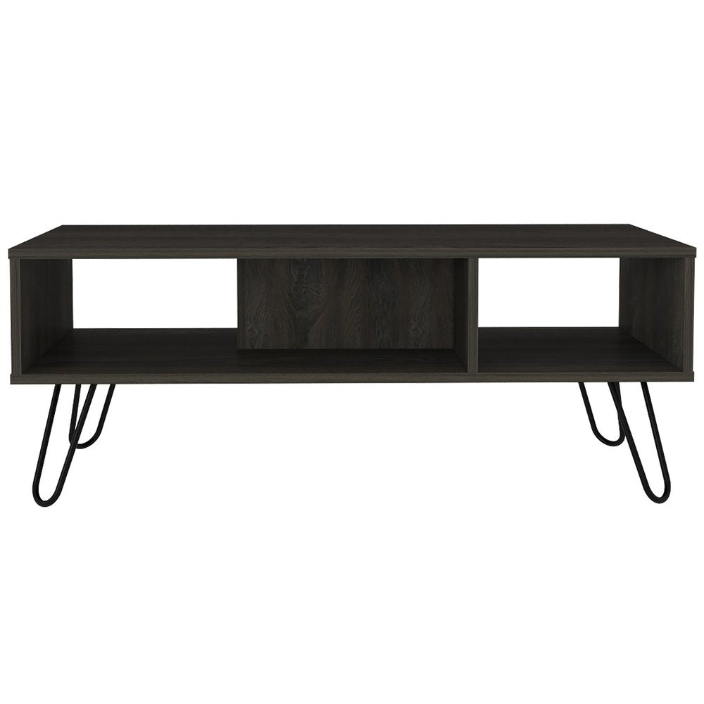 Carbon Espresso Manufactured Wood Rectangular Coffee Table - 40-inch