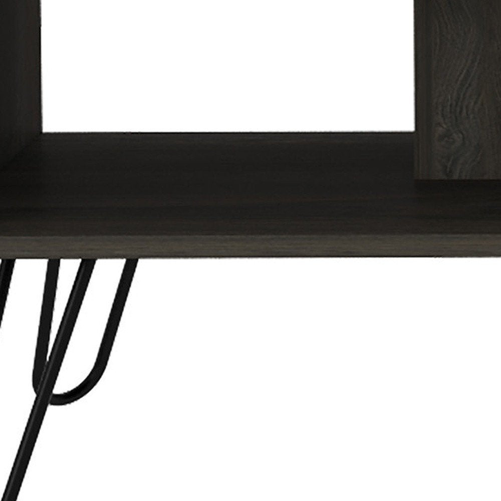 Carbon Espresso Manufactured Wood Rectangular Coffee Table - 40-inch