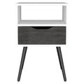 Wood One Drawer Nightstand - 25-inch