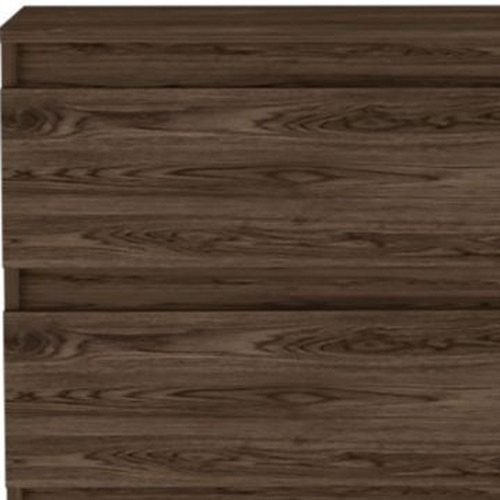 White Wood Two Drawer Dresser - 23-inch