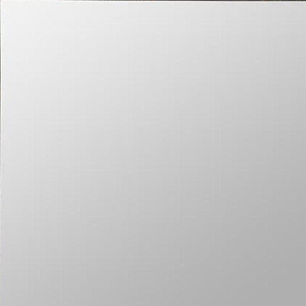 Gray Framed Accent Mirror - 28-inch
