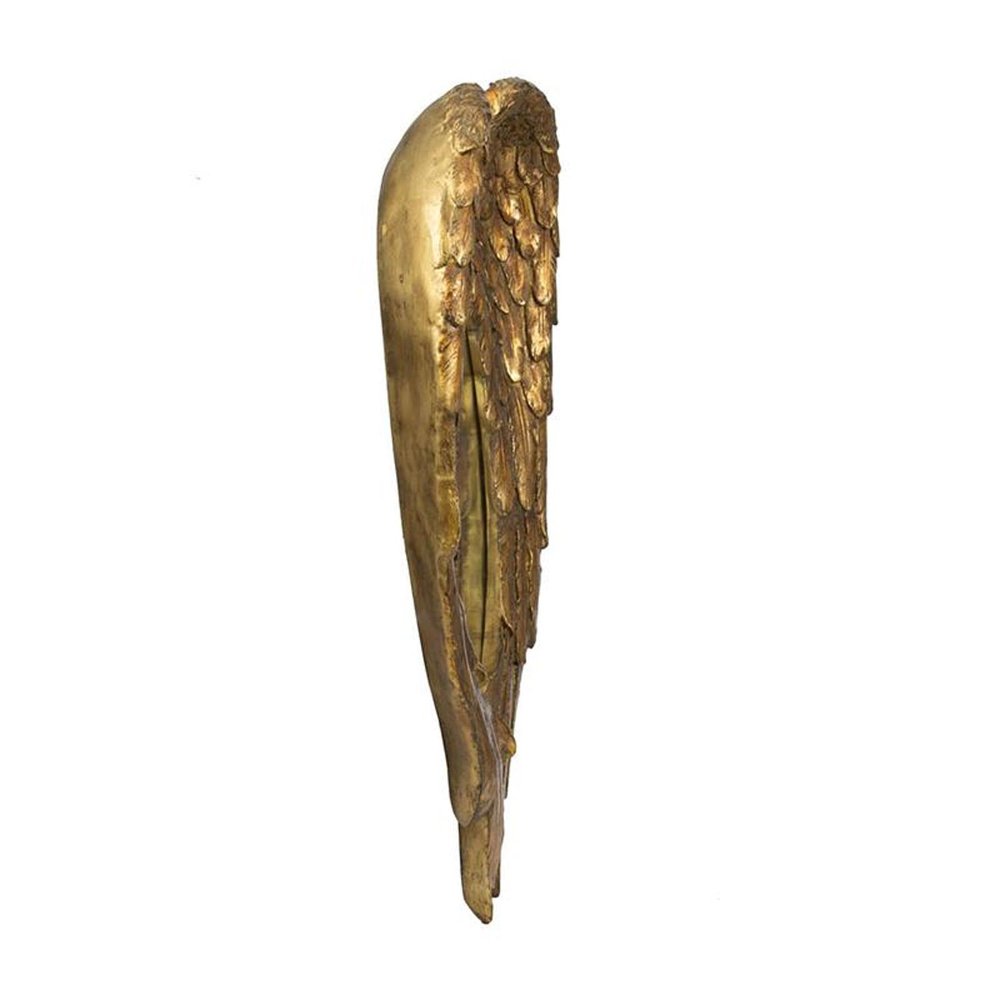 Gold Heart Resin Framed Accent Mirror - 22-inch