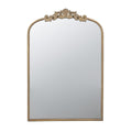 Gold Arch Iron Framed Accent Mirror - 36-inch
