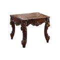 Cherry Manufactured Wood Square End Table - 26-inch