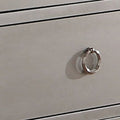 Platinum Solid and Manufactured Wood Seven Drawer Triple Dresser - 57-inch
