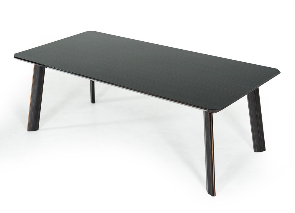 Ebony Dining Table - 87-inch