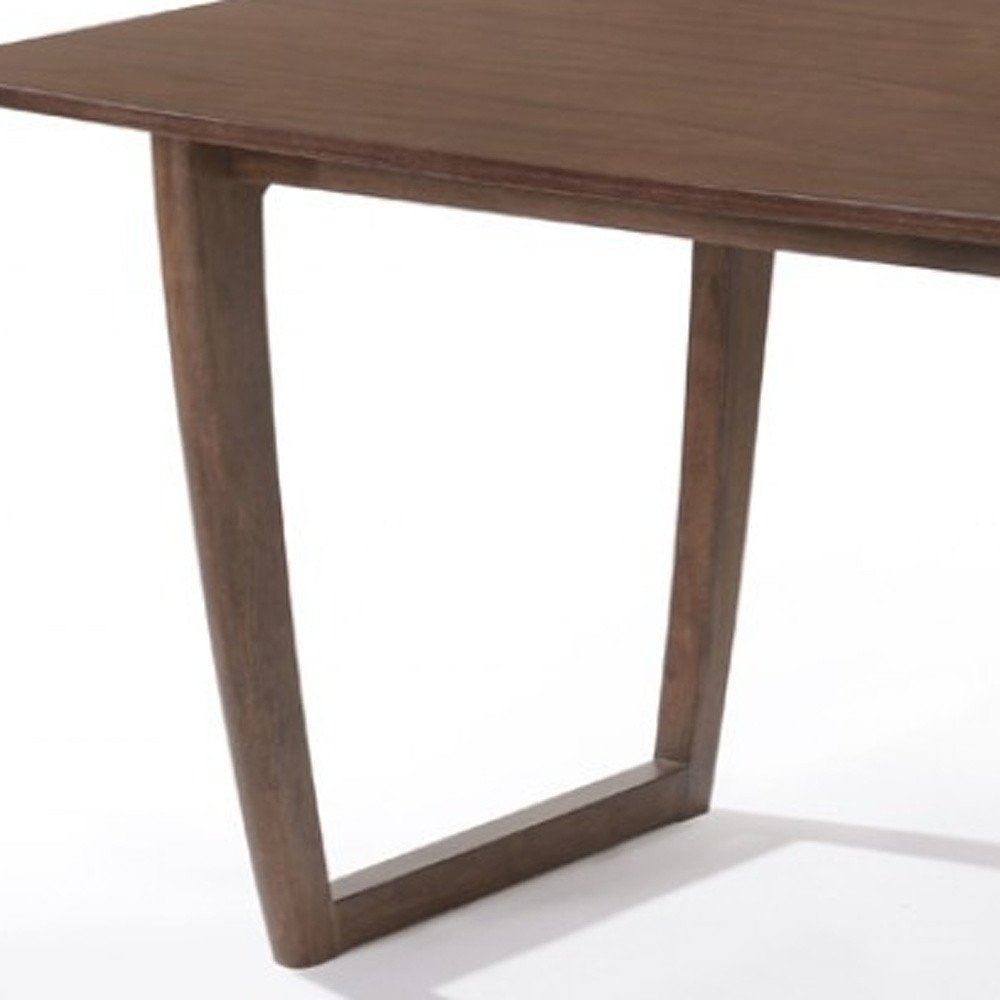 Walnut Rectangular Dining Table - 63-inch