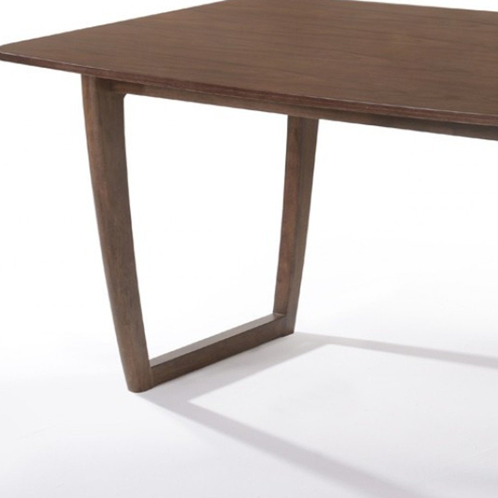 Walnut Rectangular Dining Table - 63-inch