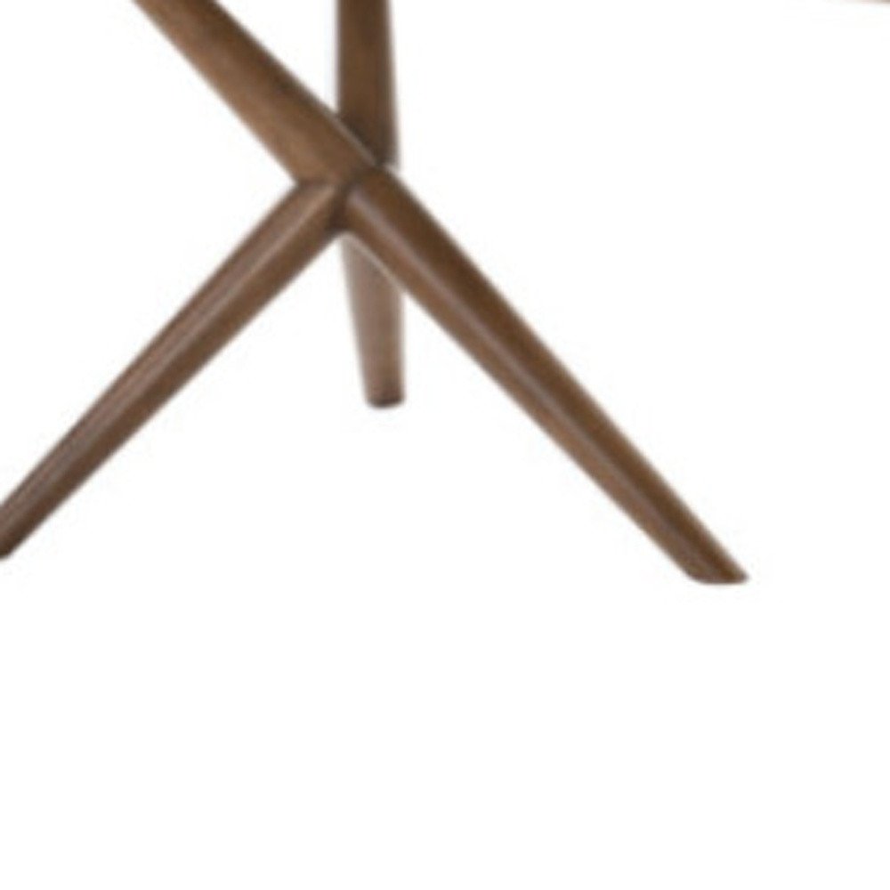 Brown Solid Manufactured Wood Dining Table - 95-inch
