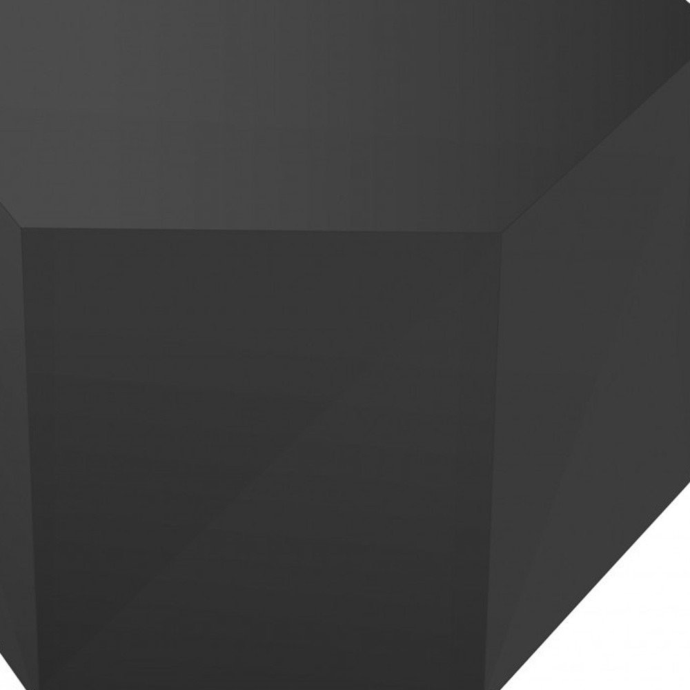 Gray Wood End Table - 9-inch