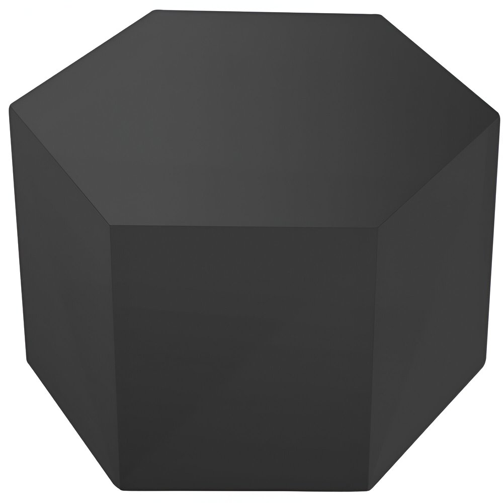 Gray Wood End Table - 9-inch