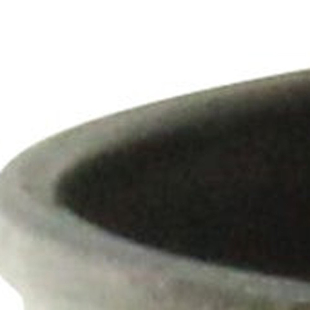 Gray Recycled Plastic Indoor Outdoor Round Pot Planter - 6-inch