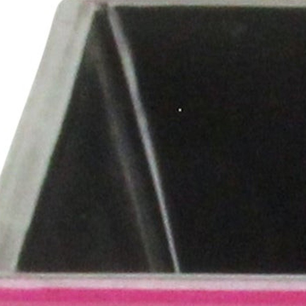 Hot Pink Recycled Plastic Indoor Outdoor Square Pot Planter - 7-inch