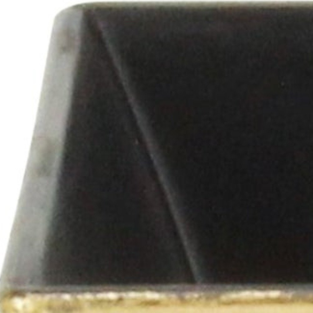 Gold Recycled Plastic Indoor Outdoor Square Pot Planter - 5-inch