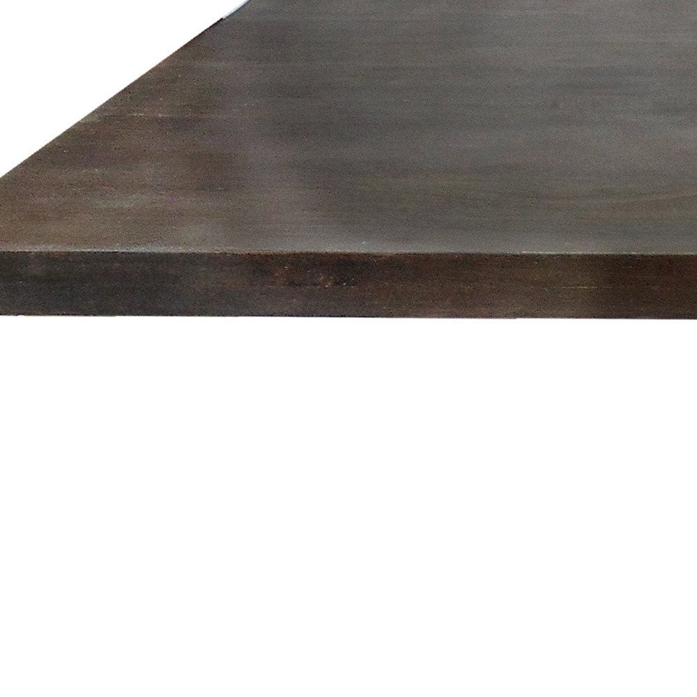 Brown Solid Wood Dining Table - 42-inch