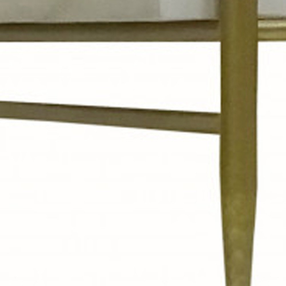 White Solid Wood Two Drawer Nightstand - 28-inch