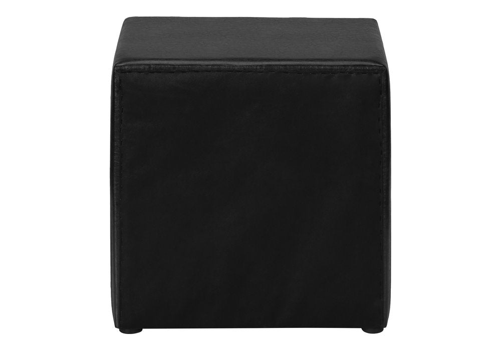 Black Wood Two Drawer Nightstand - 21-inch