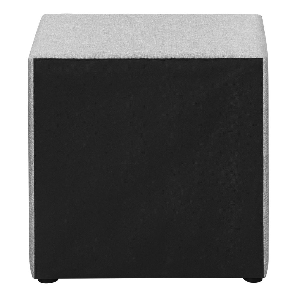 Gray Wood Two Drawer Nightstand - 21-inch