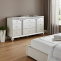 Platinum Manufactured Wood Nine Drawer Dresser - 66-inch