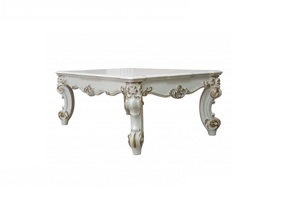 Pearl Wood Coffee Table - 53-inch