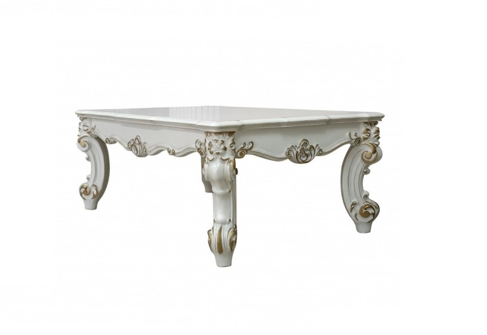 Pearl Wood Coffee Table - 53-inch