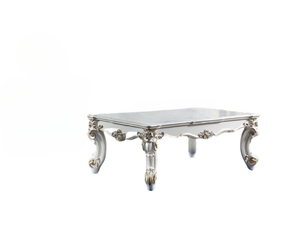 Pearl Wood Coffee Table - 53-inch