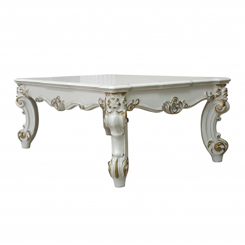 Pearl Wood Coffee Table - 53-inch