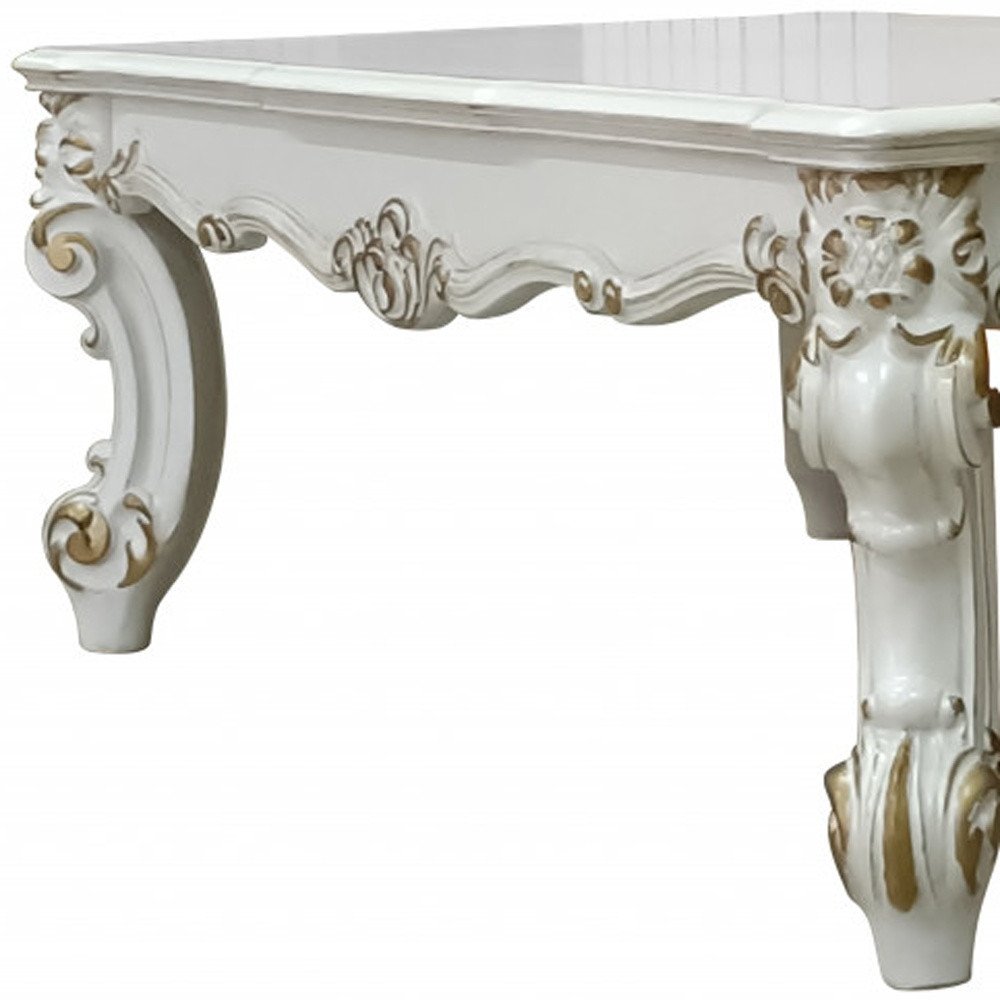 Pearl Wood Coffee Table - 53-inch