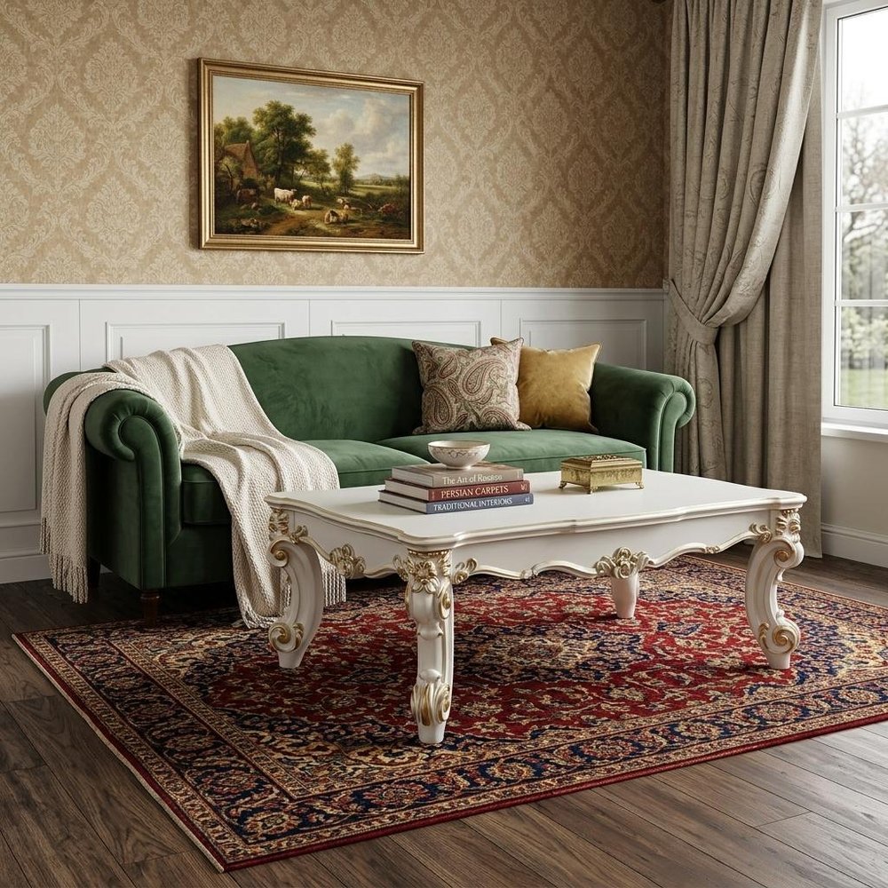 Pearl Wood Coffee Table - 53-inch