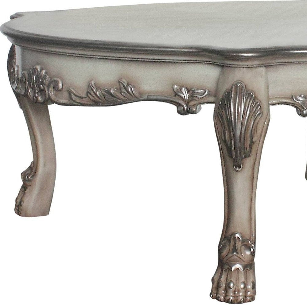 Bone Wood Coffee Table - 54-inch
