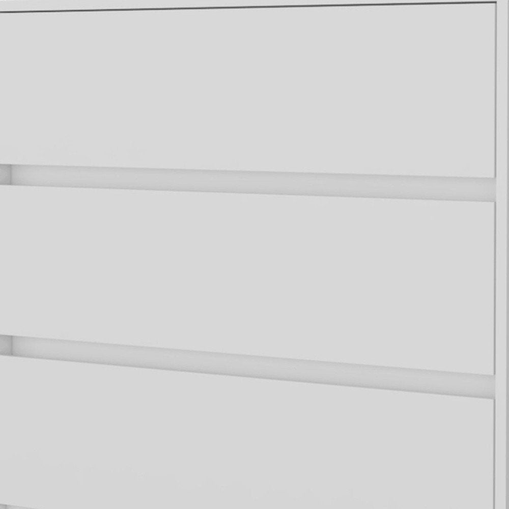 White Three Drawer Dresser - 33-inch