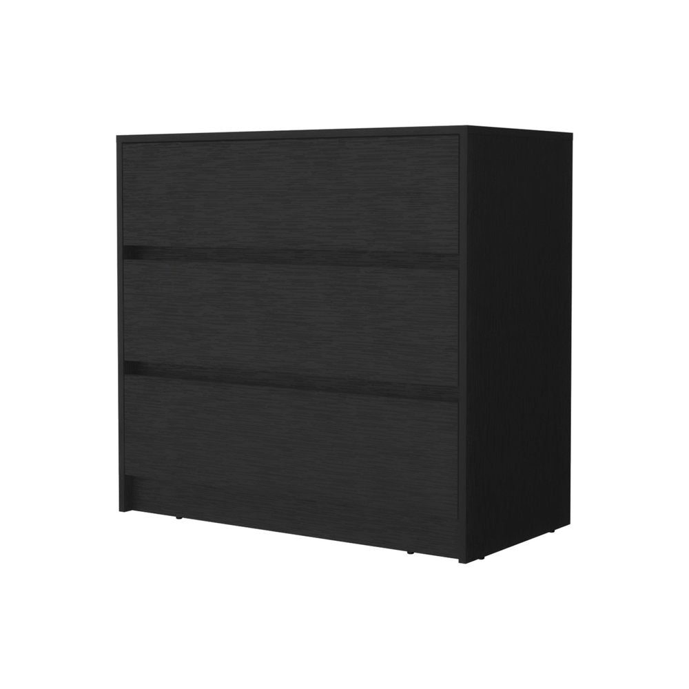 White Three Drawer Dresser - 33-inch