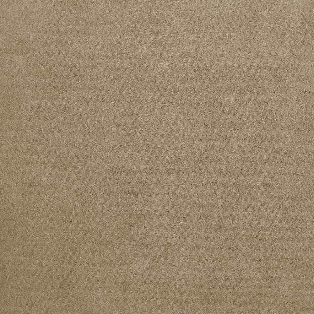Beige and Gold Velvet Loveseat - 72-inch