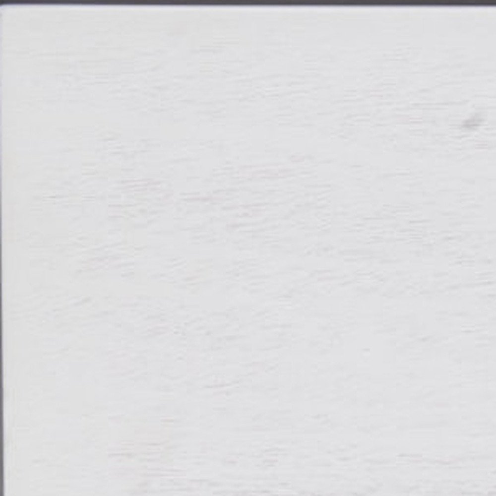 White Solid Wood Five Drawer Dresser - 30-inch