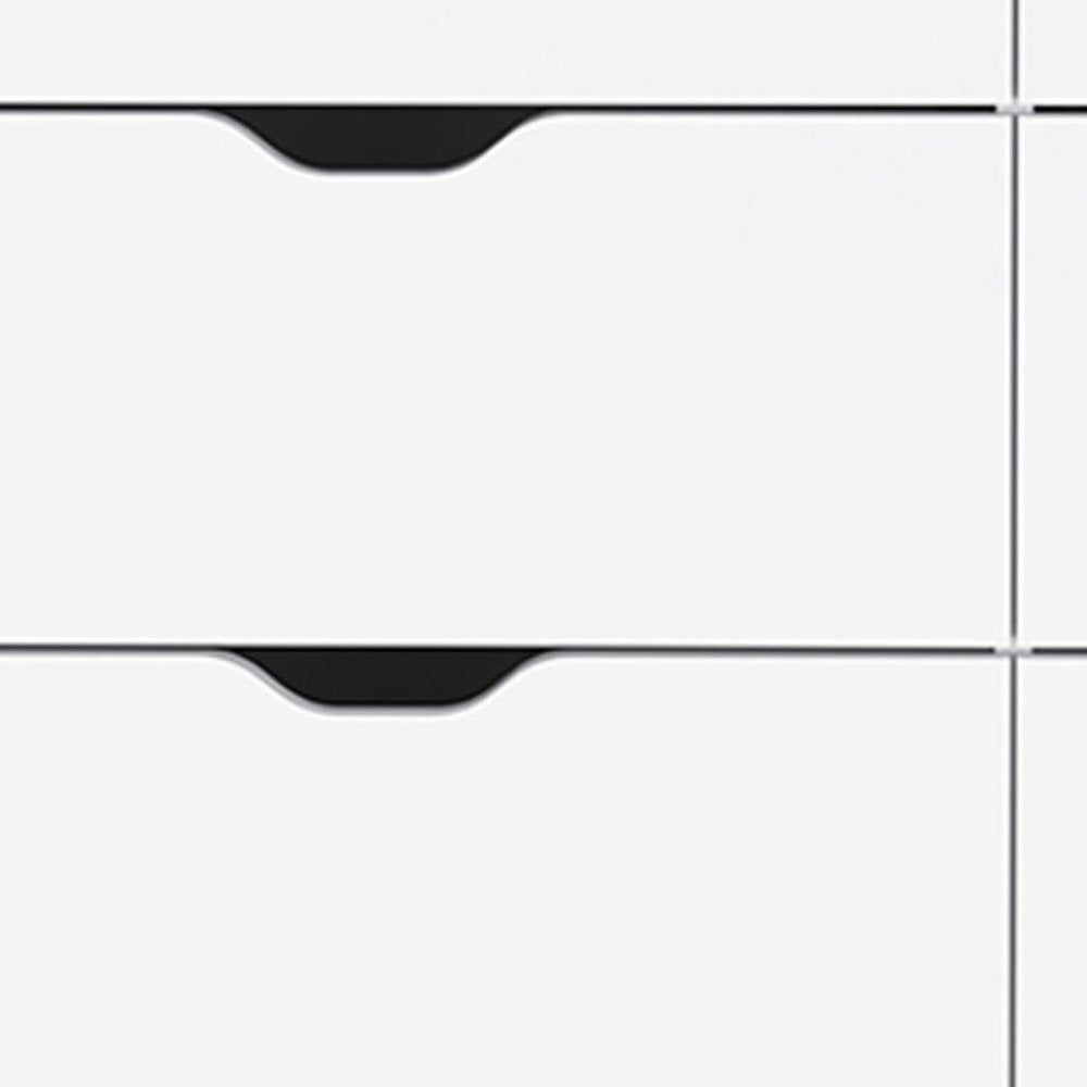 White Four Drawer Dresser - 42-inch