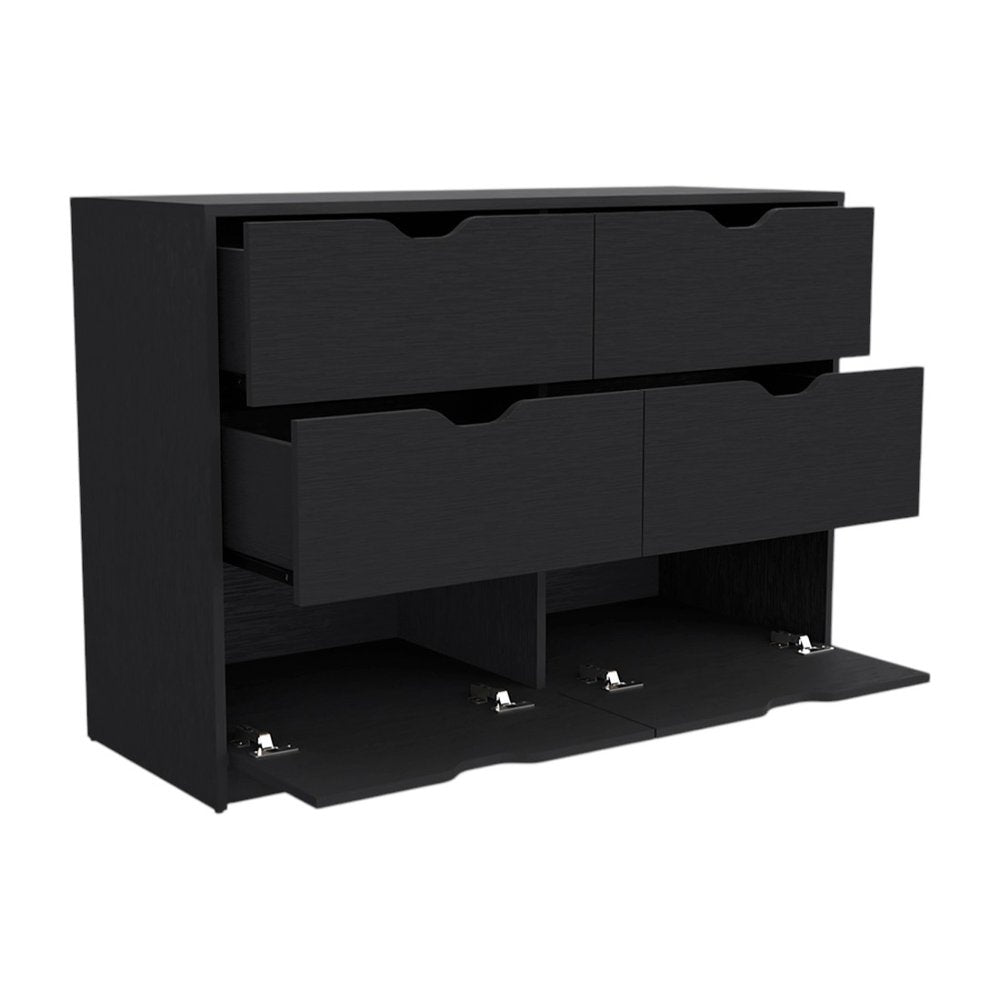White Four Drawer Dresser - 42-inch