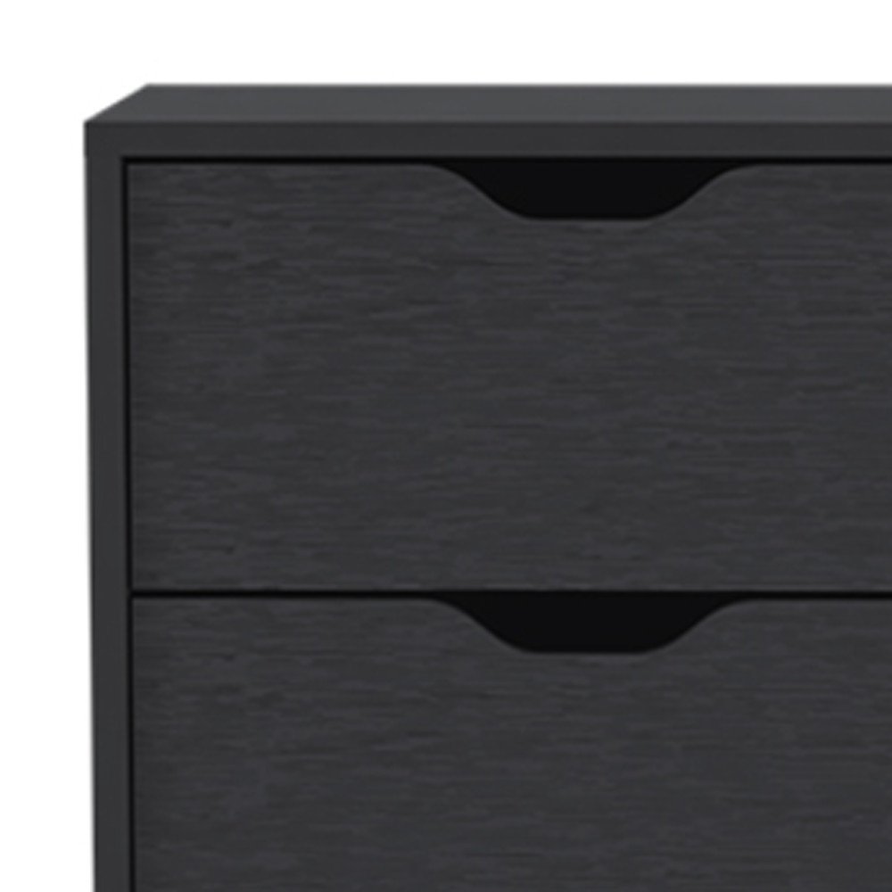 White Five Drawer Standard Chest - 18-inch