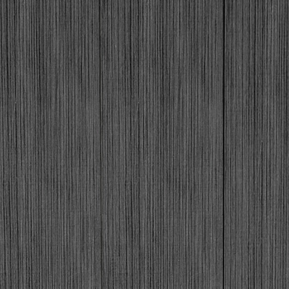 Dark Gray Wood Three Door Two Drawer Combo Dresser - 71-inch
