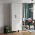 White Tall Pantry Cabinet - 71-inch