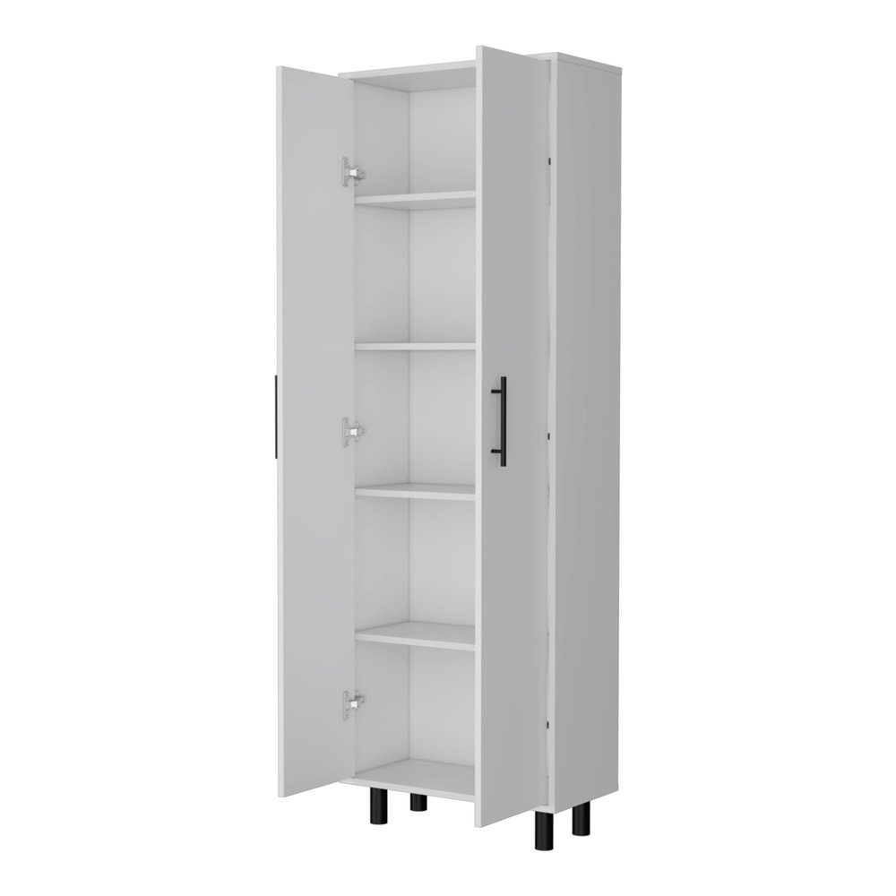 White Tall Pantry Cabinet - 71-inch